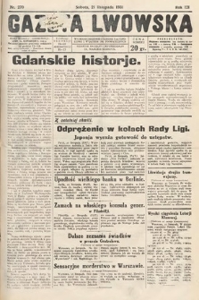 Gazeta Lwowska. 1931, nr 270