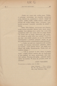 Dziennik Urzędowy Kuratorjum Okręgu Szkolnego Wileńskiego. R.10, nr 5 (1 maja 1933)