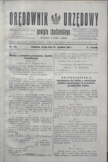 Orędownik Urzędowy powiatu chodzieskiego. R.71, nr 100 (31 grudnia 1924)