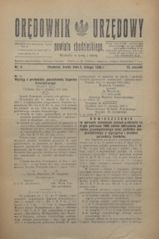 Orędownik Urzędowy powiatu chodzieskiego. R.73, nr 8 (3 lutego 1926)
