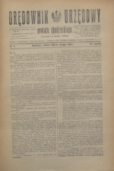 Orędownik Urzędowy powiatu chodzieskiego. R.73, nr 9 (6 lutego 1926)