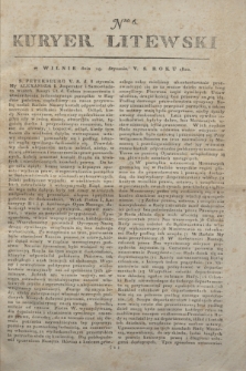 Kuryer Litewski. 1810, Nro 6 (19 stycznia) + dod.