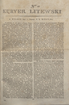 Kuryer Litewski. 1810, Nro 44 (1 czerwca) + dod.