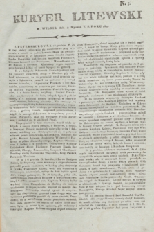 Kuryer Litewski. 1807, N. 3 (9 stycznia)