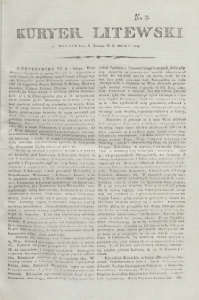 Kuryer Litewski. 1807, N. 13 (13 lutego)