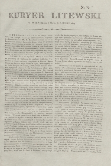 Kuryer Litewski. 1807, N. 19 (6 marca)