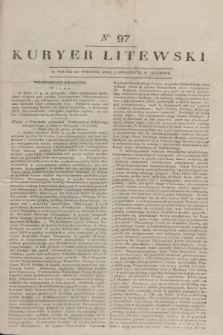 Kuryer Litewski. 1818, nr 97 (3 grudnia)