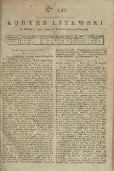 Kuryer Litewski. 1820, Ner 127 (22 października) + dod.