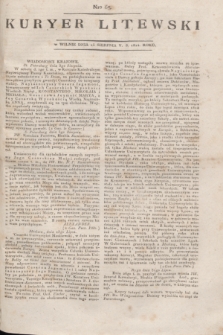 Kuryer Litewski. 1814, Nro 65 (15 sierpnia) + dod.