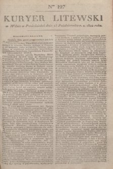 Kuryer Litewski. 1822, Ner 127 (25 października) + dod.