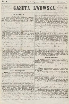 Gazeta Lwowska. 1863, nr 2