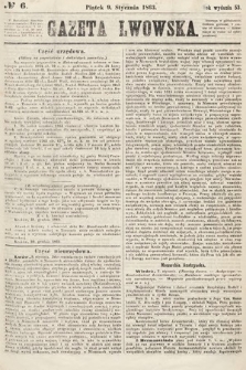 Gazeta Lwowska. 1863, nr 6