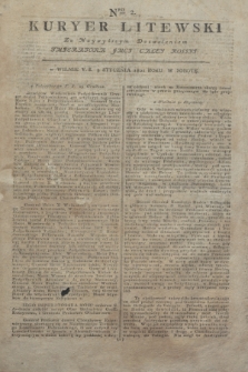 Kuryer Litewski : Za Naywyższym Dozwoleniem Imperatora JMCI Całey Rossyi. 1801, Nro 2 (5 stycznia)