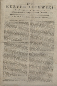 Kuryer Litewski : Za Naywyższym Dozwoleniem Imperatora JMCI Całey Rossyi. 1801, Nro 54 (10 lipca)