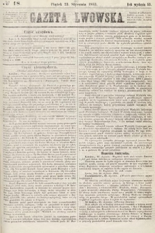 Gazeta Lwowska. 1863, nr 18