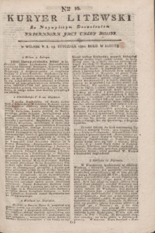 Kuryer Litewski : Za Naywyższym Dozwoleniem Imperatora JMCI Całey Rossyi. 1802, Nro 10 (29 stycznia)