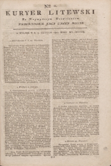 Kuryer Litewski : Za Naywyższym Dozwoleniem Imperatora JMCI Całey Rossyi. 1802, Nro 11 (5 lutego)