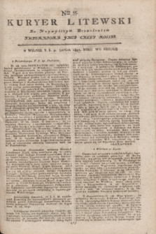 Kuryer Litewski : Za Naywyższym Dozwoleniem Imperatora JMCI Całey Rossyi. 1802, Nro 55 (9 lipca)