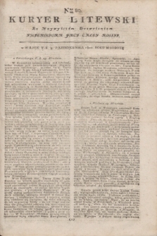 Kuryer Litewski : Za Naywyższym Dozwoleniem Imperatora JMCI Całey Rossyi. 1802, Nro 80 (4 października)