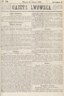 Gazeta Lwowska. 1863, nr 32