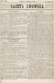 Gazeta Lwowska. 1863, nr 35