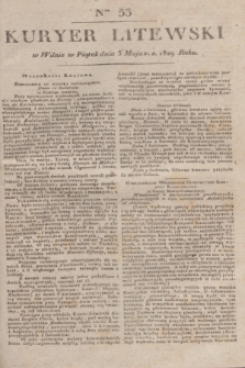Kuryer Litewski. 1829, Ner 53 (3 maja) + dod.