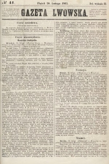 Gazeta Lwowska. 1863, nr 41