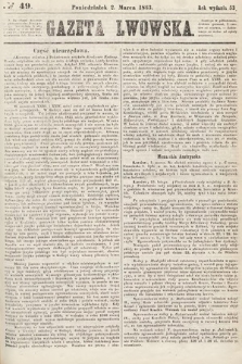 Gazeta Lwowska. 1863, nr 49