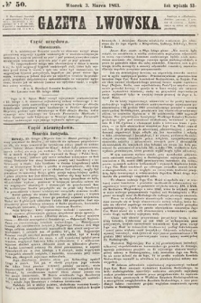 Gazeta Lwowska. 1863, nr 50
