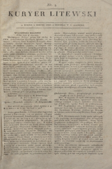Kuryer Litewski. 1816, nr 3 (8 stycznia)