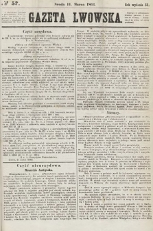 Gazeta Lwowska. 1863, nr 57