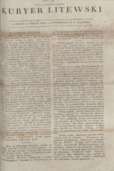 Kuryer Litewski. 1815, nr 79 (2 października) + dod.
