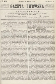 Gazeta Lwowska. 1863, nr 69