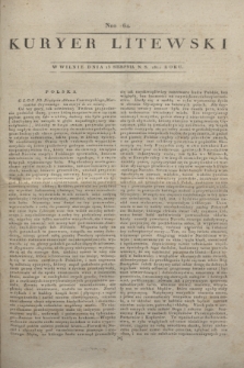 Kuryer Litewski. 1812, Nro 64 (15 sierpnia)