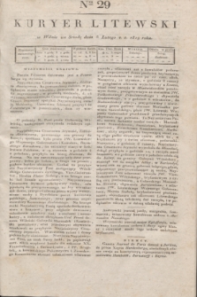 Kuryer Litewski. 1819, Ner 29 (5 lutego) + dod.