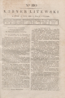Kuryer Litewski. 1819, Ner 110 (17 maja) + dod.