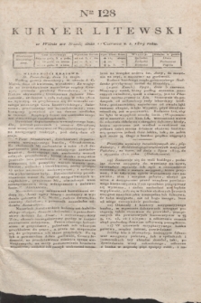 Kuryer Litewski. 1819, Ner 128 (11 czerwca) + dod.