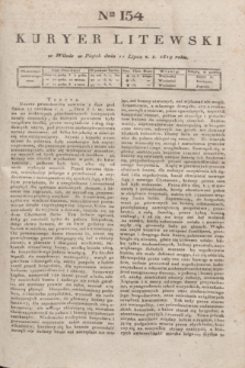 Kuryer Litewski. 1819, Ner 154 (11 lipca)