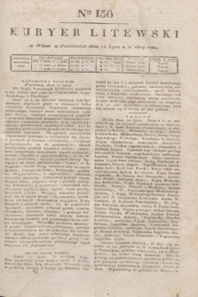 Kuryer Litewski. 1819, Ner 156 (14 lipca) + dod.