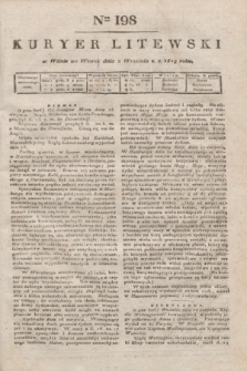 Kuryer Litewski. 1819, Ner 198 (2 września) + dod.