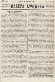 Gazeta Lwowska. 1863, nr 88