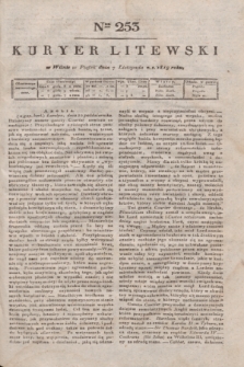 Kuryer Litewski. 1819, Ner 253 (7 listopada)