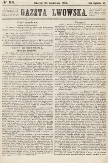 Gazeta Lwowska. 1863, nr 96