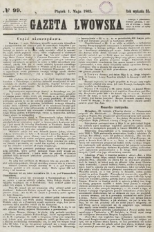 Gazeta Lwowska. 1863, nr 99