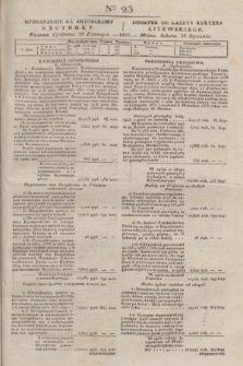 Pribavlenìe k˝ Litovskomu Věstniku = Dodatek do Gazety Kuryera Litewskiego. 1835, Ner 23 (26 stycznia)