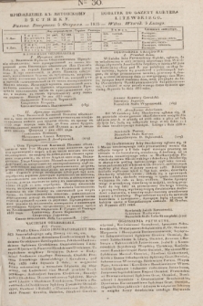 Pribavlenìe k˝ Litovskomu Věstniku = Dodatek do Gazety Kuryera Litewskiego. 1835, Ner 30 (5 lutego)