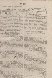 Pribavlenìe k˝ Litovskomu Věstniku = Dodatek do Gazety Kuryera Litewskiego. 1835, Ner 156 (9 lipca)