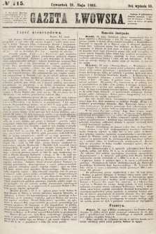 Gazeta Lwowska. 1863, nr 115