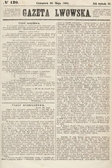 Gazeta Lwowska. 1863, nr 120