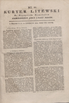 Kuryer Litewski : Za Naywyższem Dozwoleniem Imperatora JMCI Całey Rossyi. 1803, Nro 50 (24 czerwca)